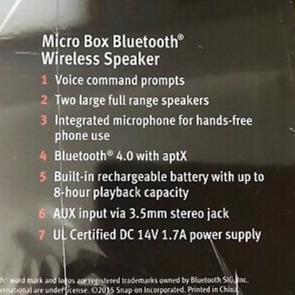 Snap on - Bluetooth speaker - Picture 5 of 5